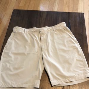 Footjoy flat front khaki shorts size 38 GUC